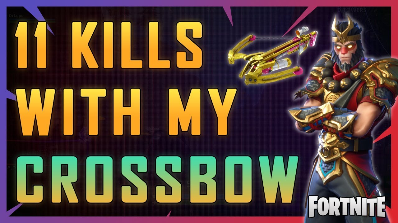 Fortnite - Crossbow Only - March 2018 | DrLupo