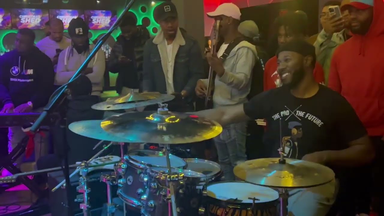 Jamal Moore’s Christmas Drum Shed 2022 Round 5 Geremy Wimbush Ty and Rod On Drums