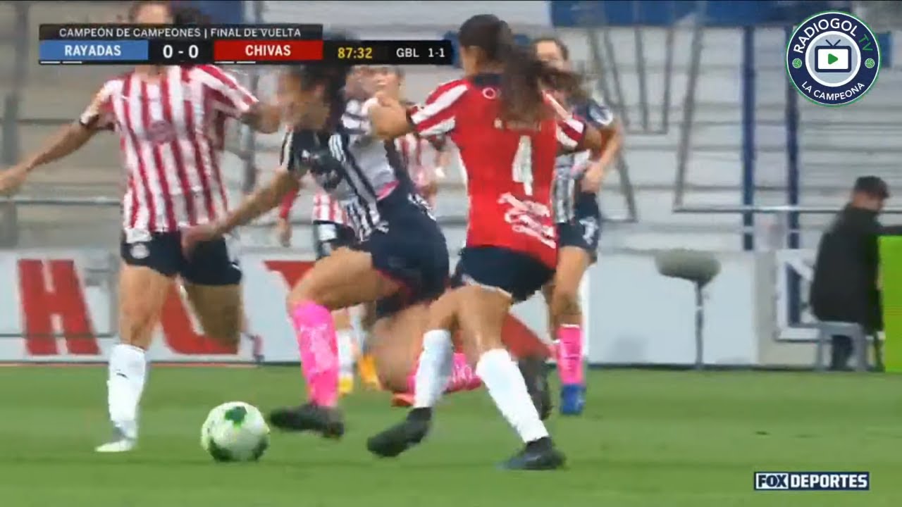 RAYADAS VS CHIVAS FEMENIL EN VIVO | FINAL CAMPEON DE CAMPEONES | MONTERREY FEMENIL VS CHIVAS FEMENIL