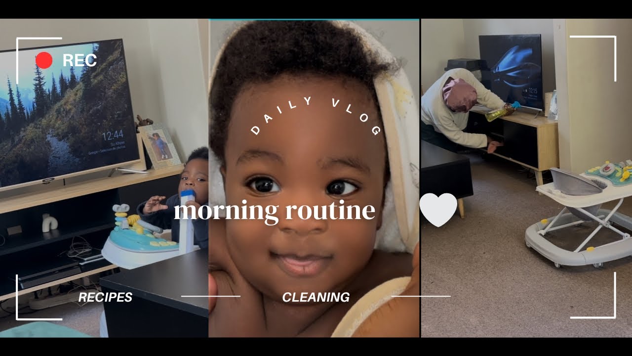 MORNING ROUTINE AVEC MON FIlS 🤍#babyfamily