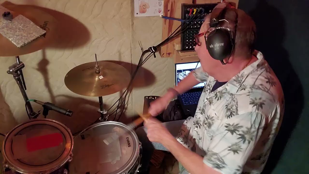 Soul Man, Blues Brothers Drum Cover, drum-less backing track, 12-31-2025.