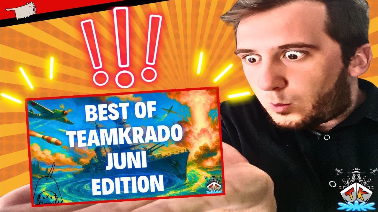 Best of Juni? Ein Meisterwerk! 😮 Krado reagiert | WoWS Funny Clips