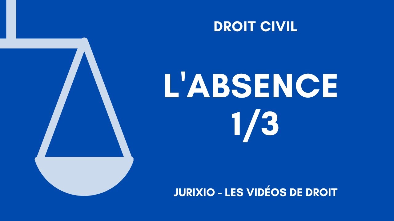 L'absence - notion (1)