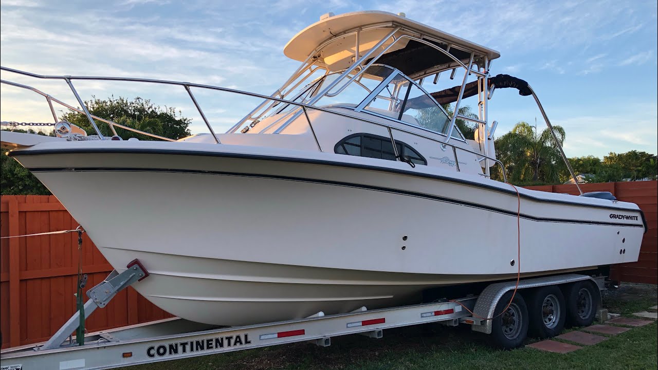 2006 Grady White 282 Sailfish Walkaround - Not available #gradywhite #walkaround
