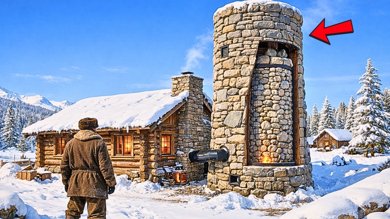 “Waste Of Space,” They Mocked His Stone Column — Until it Held it's Heat Through the Winter