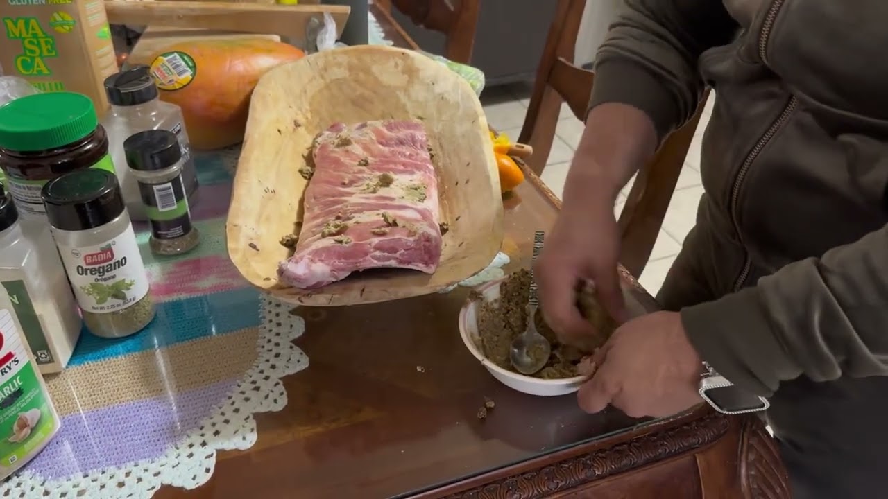 Costillas de puerco al orno deliciosas