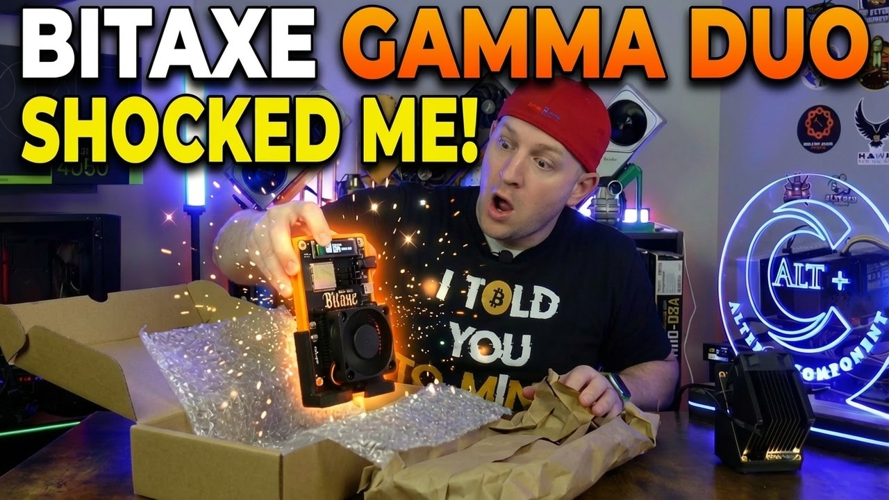 ⛏ This Budget ASIC Miner Shocked Me | Bitaxe Gamma Duo Unbox, Setup & Review #bitaxe