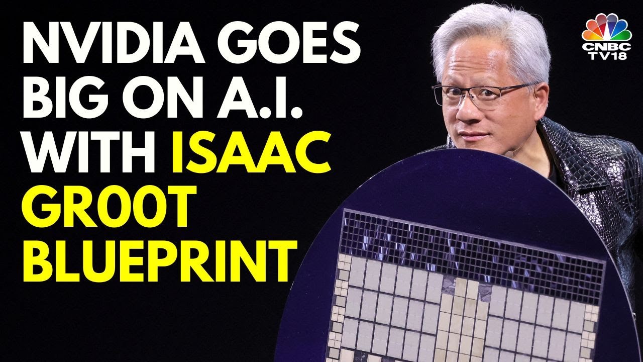 NVIDIA Launches Gaming Chips For PCs, Isaac GR00T Blueprint, AI Systems | N18G | CNBC TV18