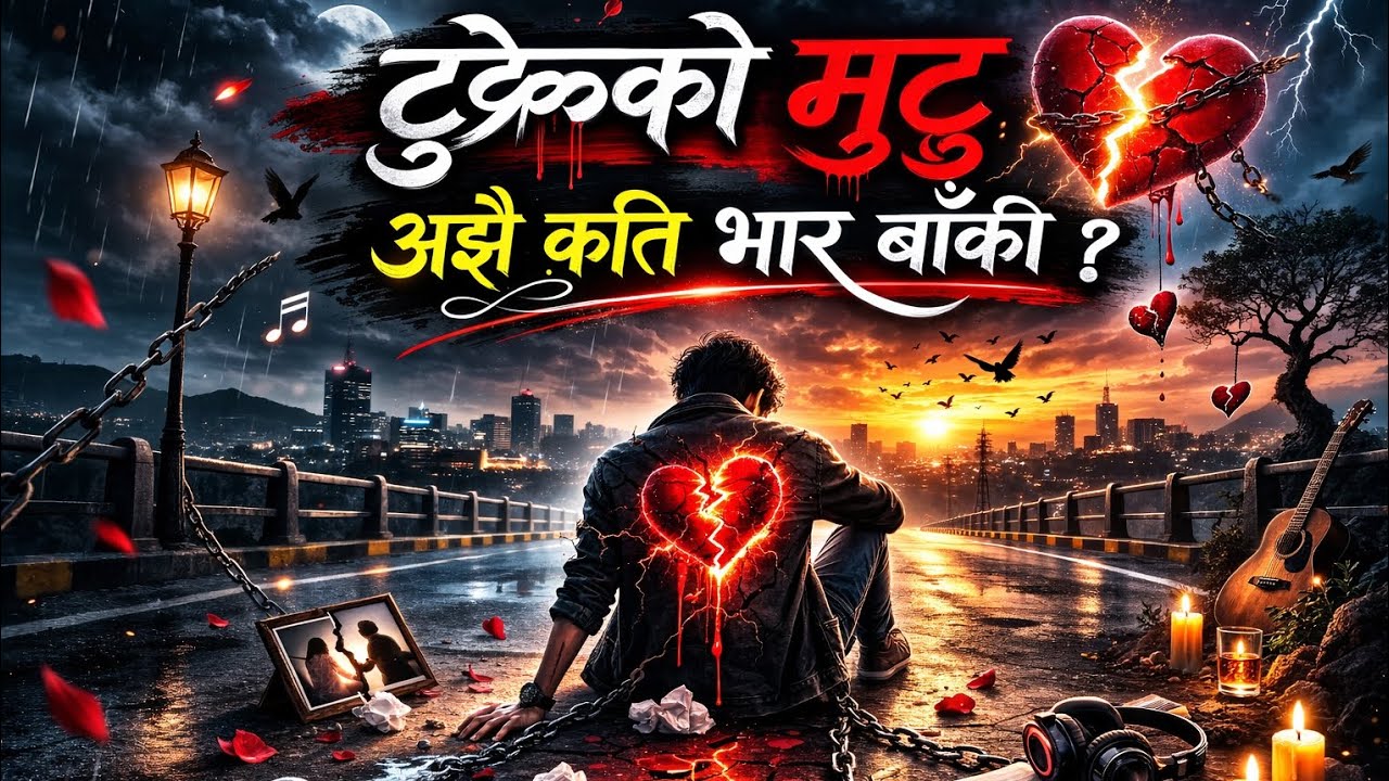 टुक्रेको मुटु माथि अझै कति भार बाँकी 💔 | Nepali Sad Song 2026 | Heart Touching Song MAHESH OJHA 