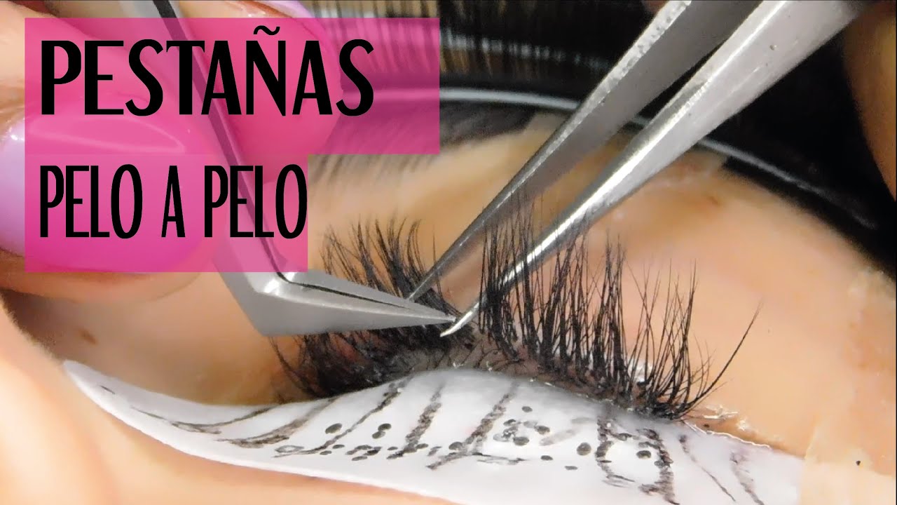 EXTENSIÓN DE PESTAÑAS 👁  |  PESTAÑAS PELO A PELO 👩‍🏫 | JENLOPMAKEUP