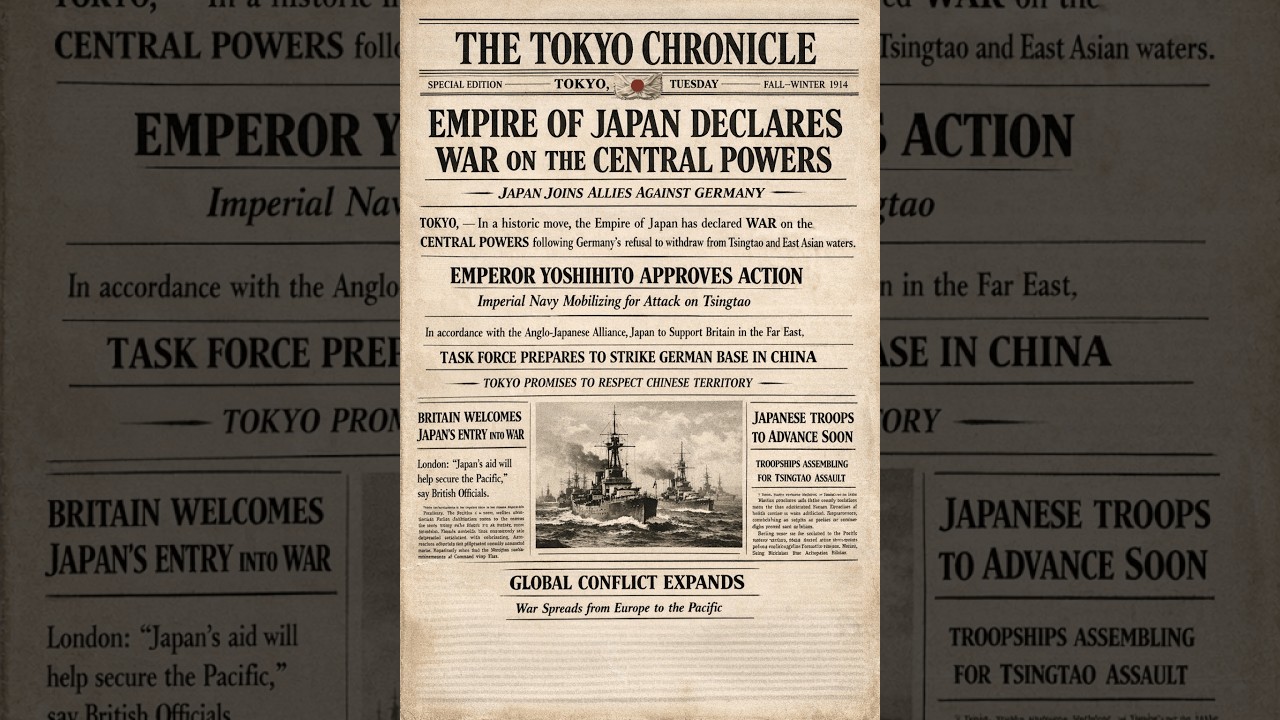 Op. Michael (Republic of China cont., Japanese Empire: Fall-Winter 1914 + Random Events Spring 1915)