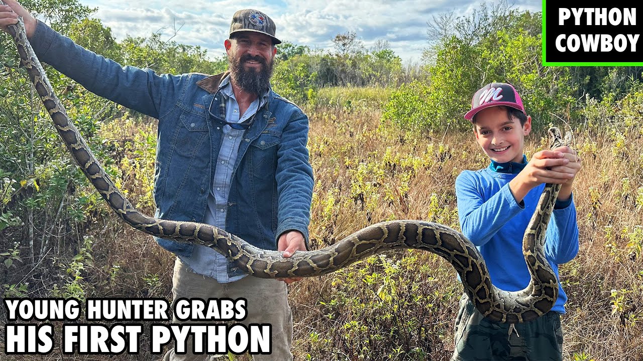 Young Hunter Catches His First Python And Encounters A Zombie Gator