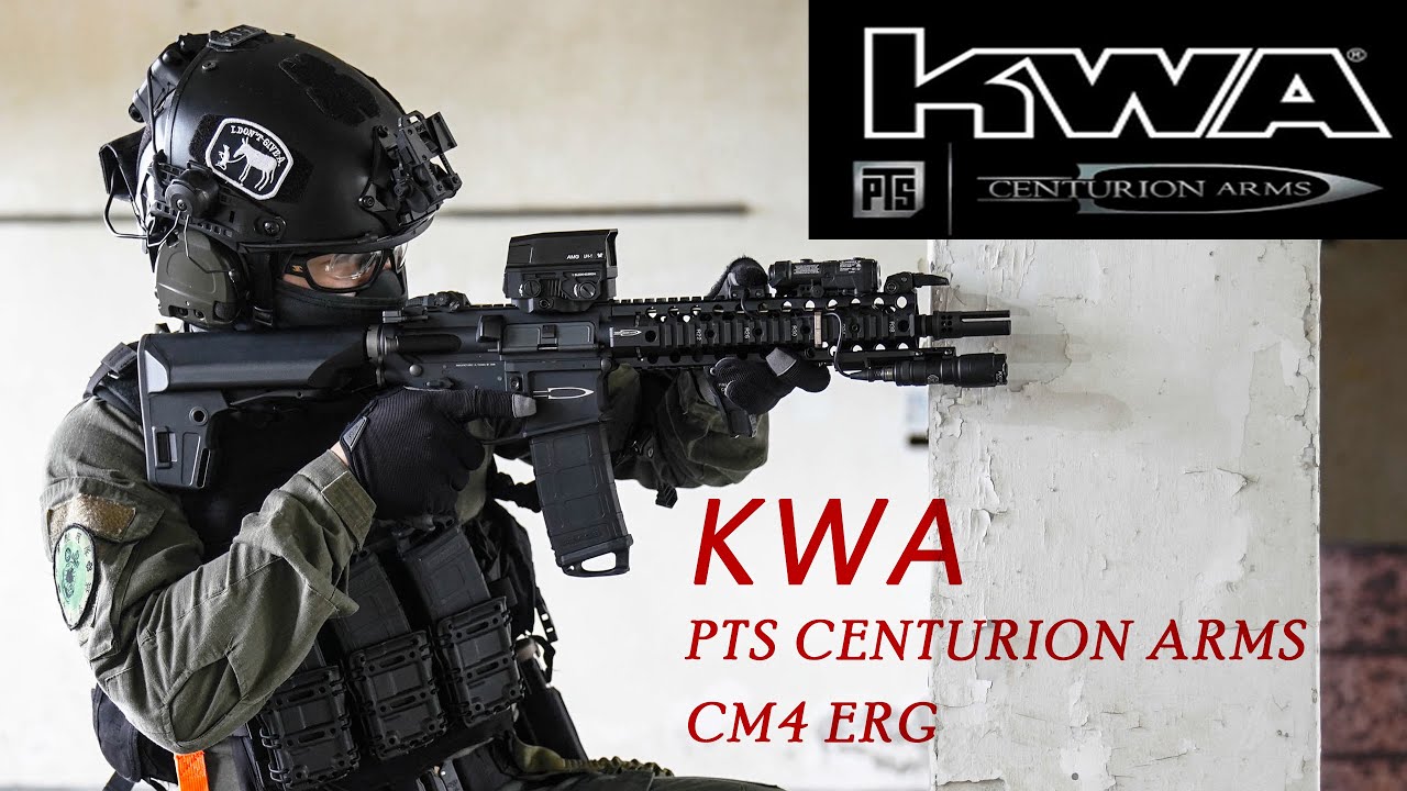 KWA PTS CENTURION ARMS CM4 ERG 外觀分享 使用心得#生存遊戲#airsoft #airsoftgun