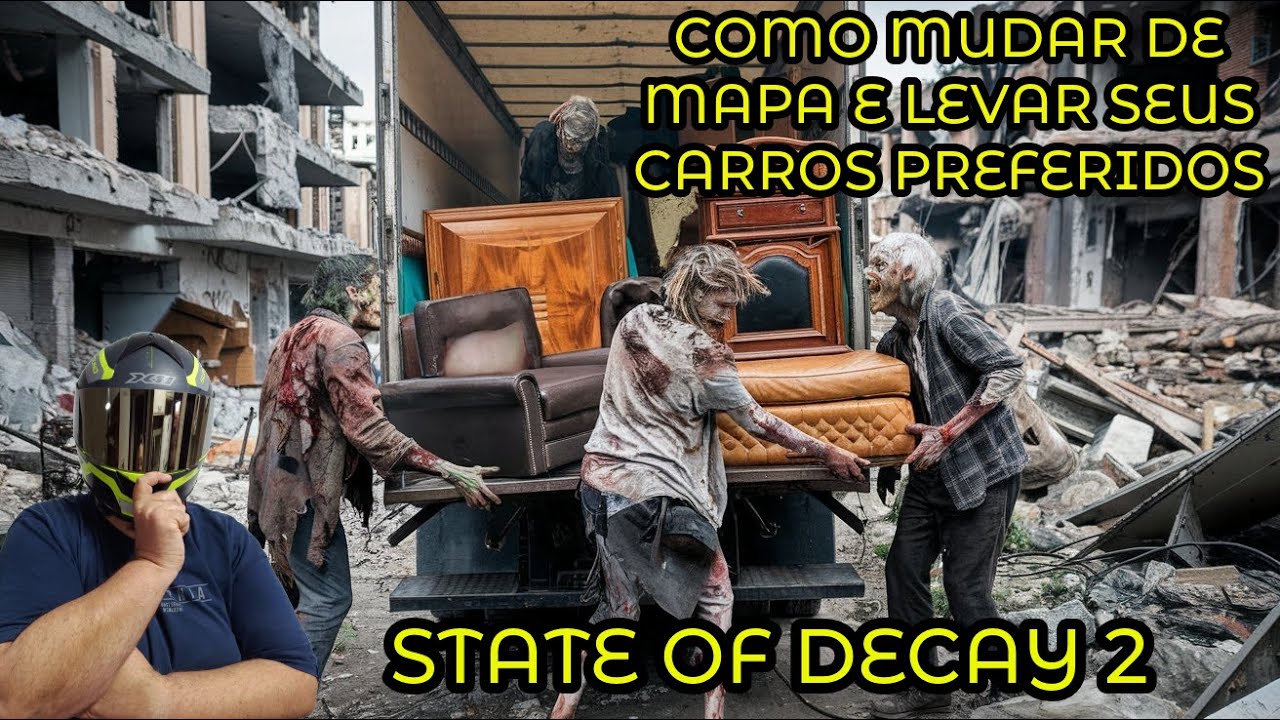COMO MUDAR DE MAPA E LEVAR SEUS CARROS PREFERIDOS EM STATE OF DECAY 2