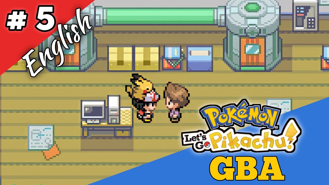 Pokemon Let's Go Pikachu GBA English Walkthrough 5 | Obtain Starter Charmander