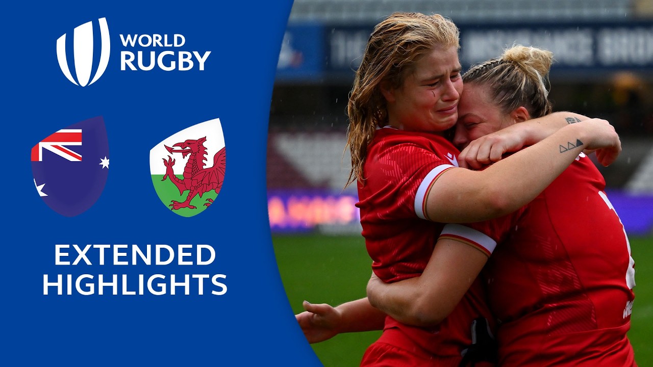 Incredible SCENES | Wales stun Australia 🤯 | Australia vs Wales | Extended Highlights