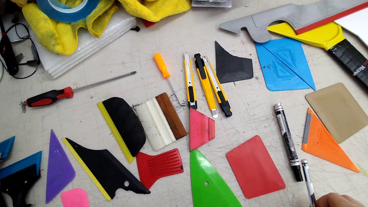Tools you need for window tint