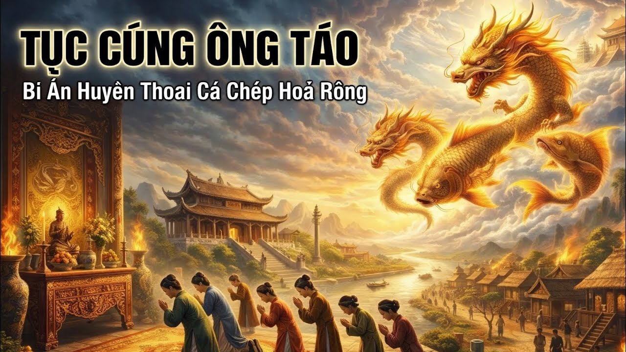 Bí Ẩn Tục Cúng Ông Táo: Sự Thật Về Cá Chép Hóa Rồng