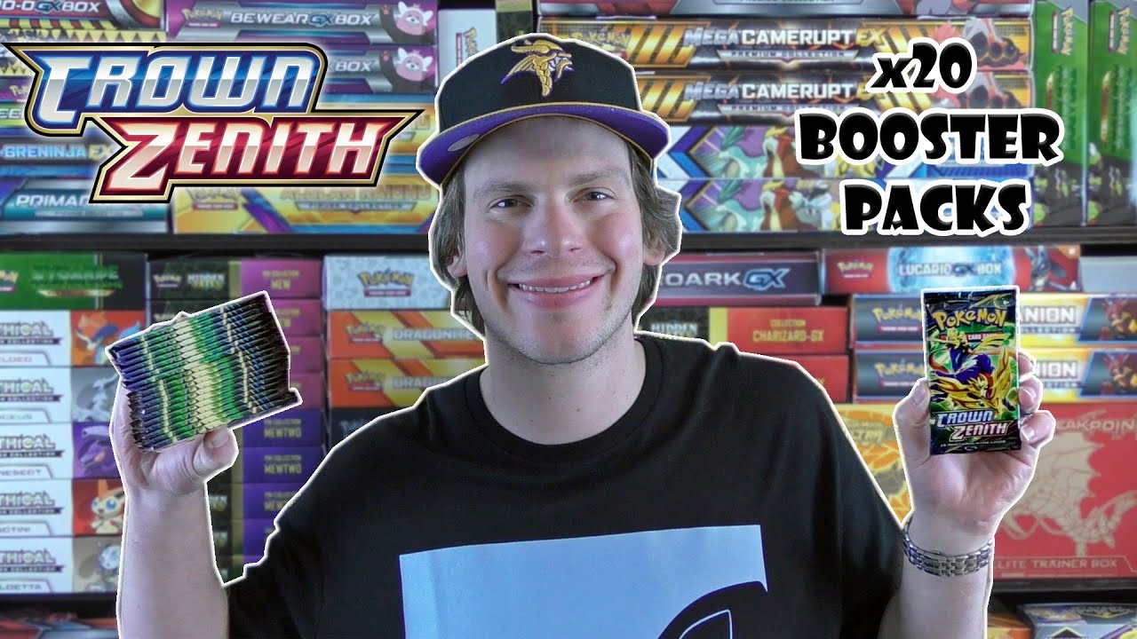 x20 Crown Zenith Booster Pack Opening