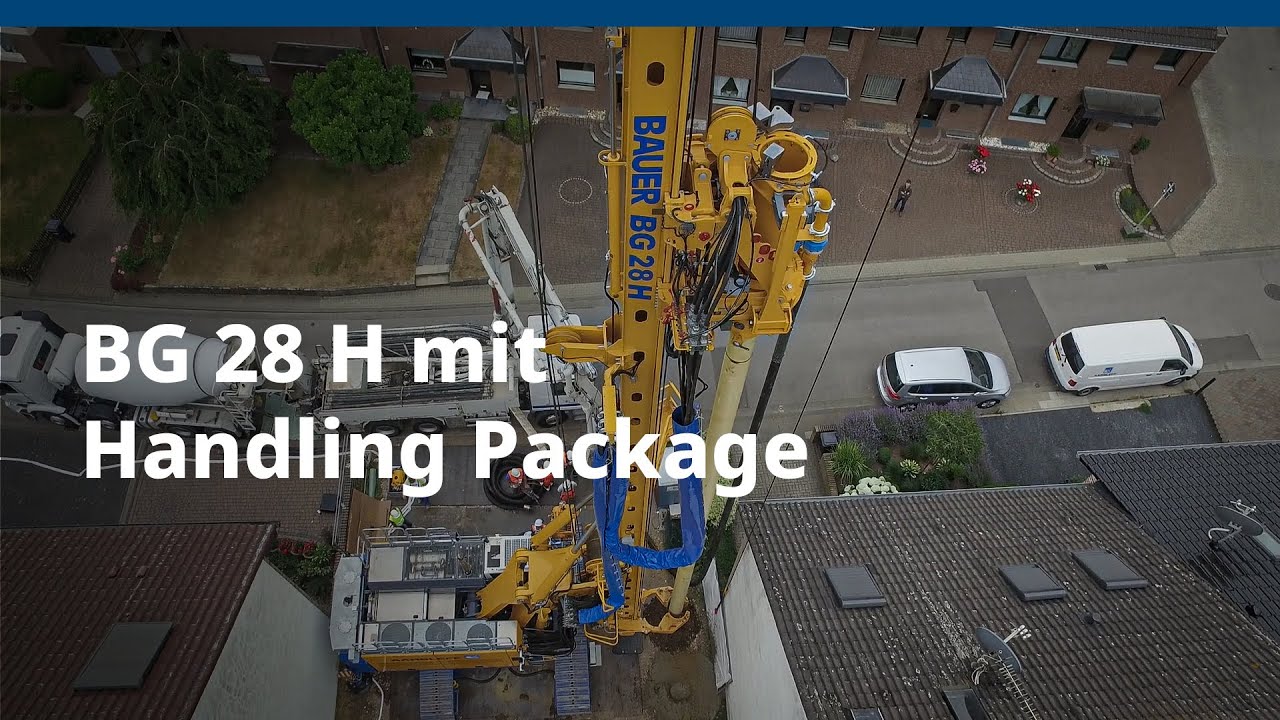 BAUER Maschinen GmbH – BG 28 H mit Handling Package