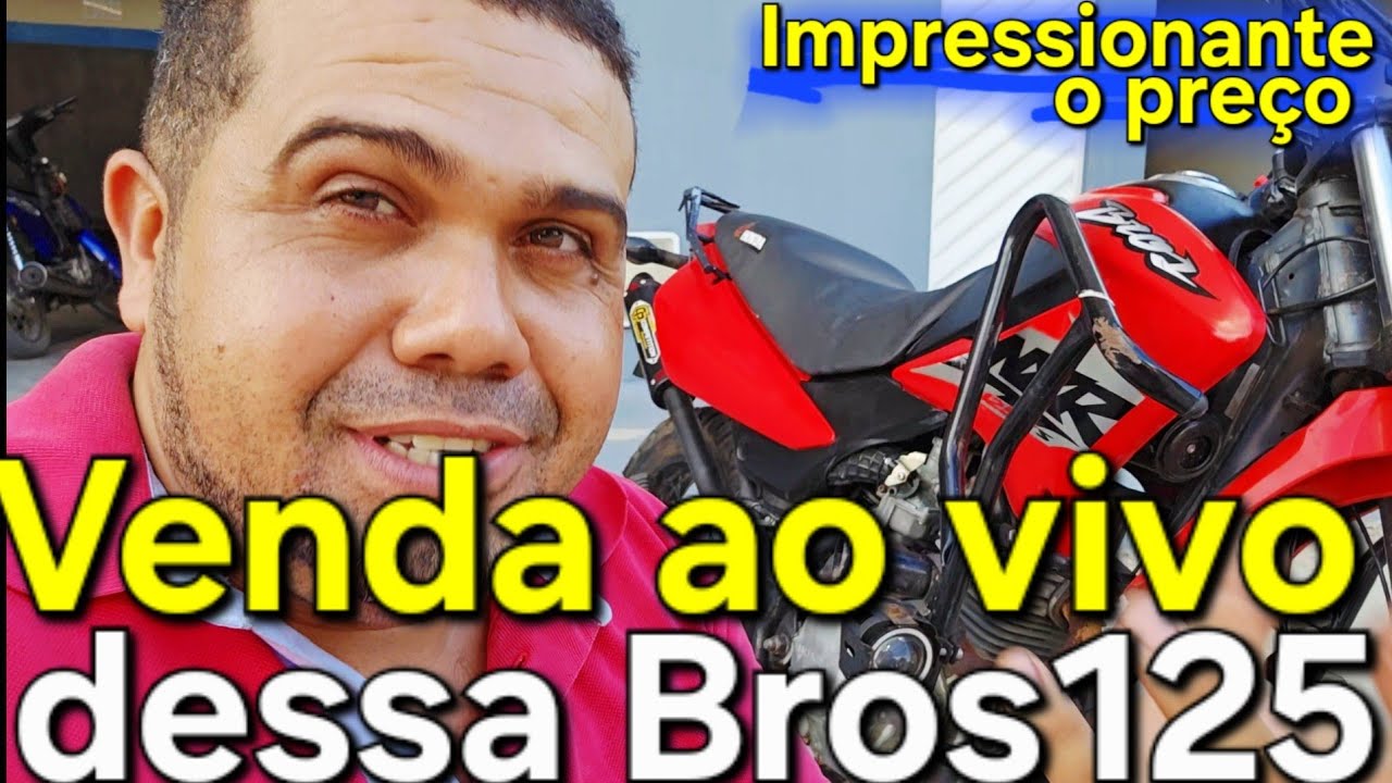 Bros125 2003 a venda melhor que muitas motos novas 