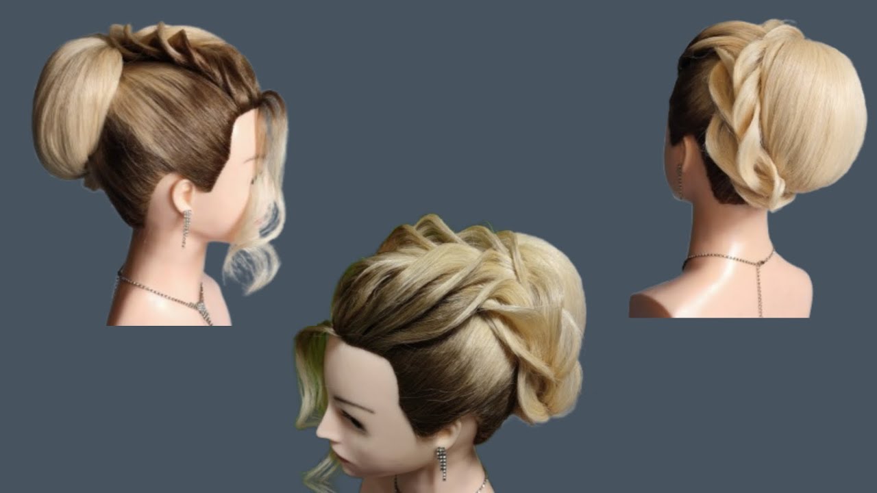 A special hairstyle with a special technique