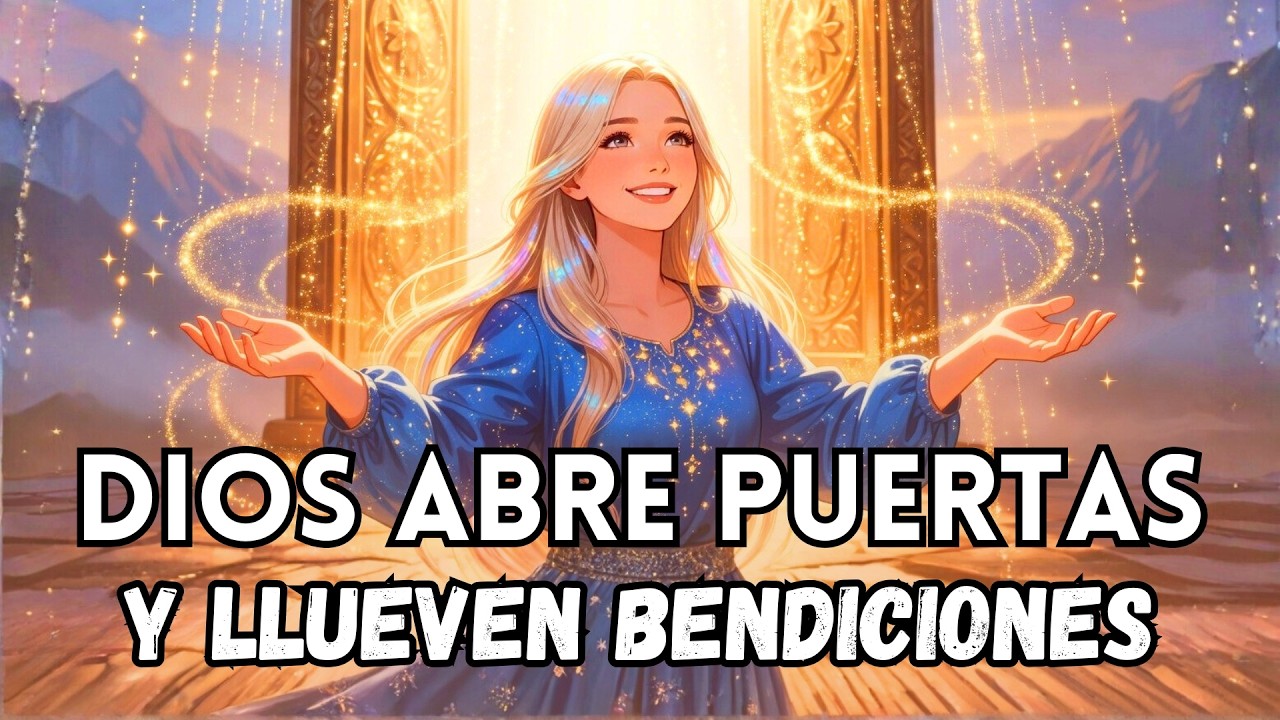 ✨ DIOS ABRE PUERTAS Y LLUEVEN BENDICIONES 🌈 Música Metafísica de Fe, Abundancia y Gracia Divina!