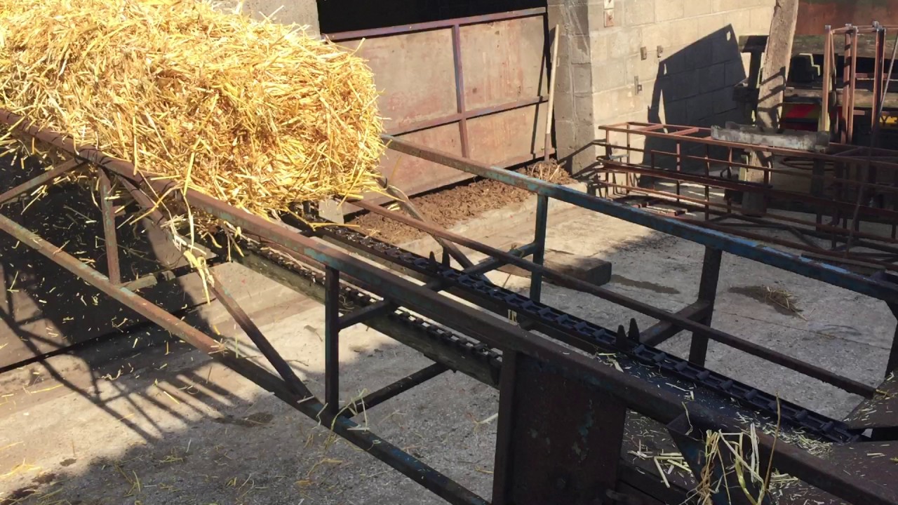 16ft Bale Elevator / Conveyor Single Phase Electric