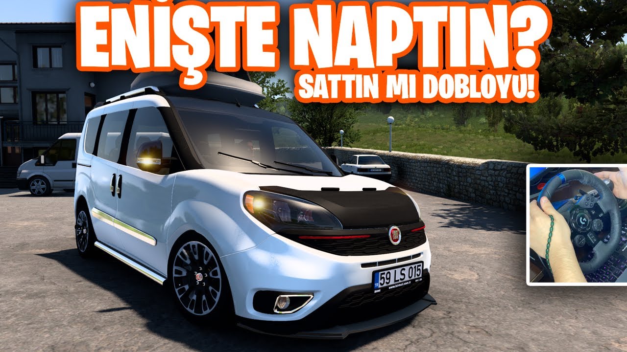 ENİŞTE NAPTIN SATTIN MI DOBLOYU ? | DOBLO İLE ESKİ YOLDAN BOLU DAĞI | ETS 2 FİAT DOBLO MOD 1.43