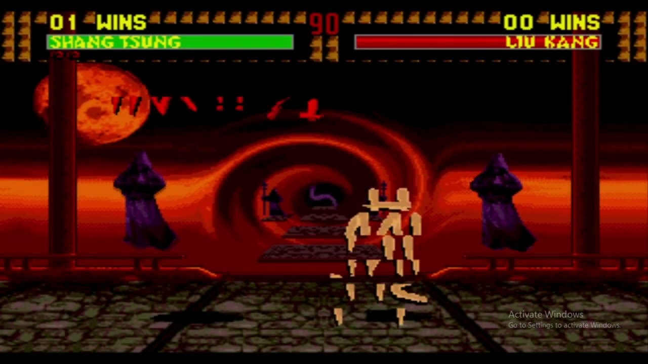 Mortal Kombat 2 (Sega Genesis) - Corruptions