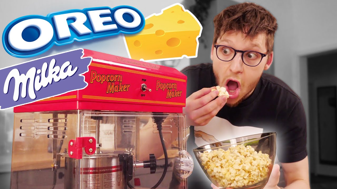 Wir POPCORNEN alles (Oreo, Käse,...)