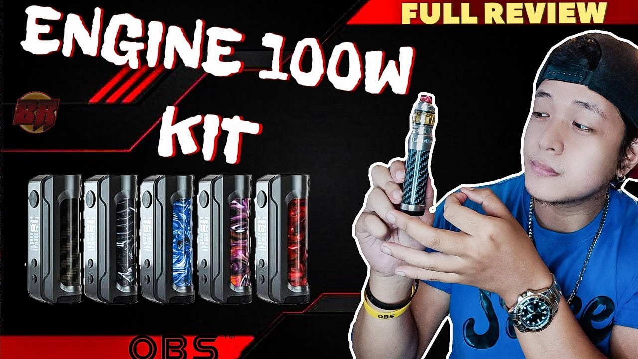 OBS Engine 100w 18650/21700 customizable device replaceable sleeve