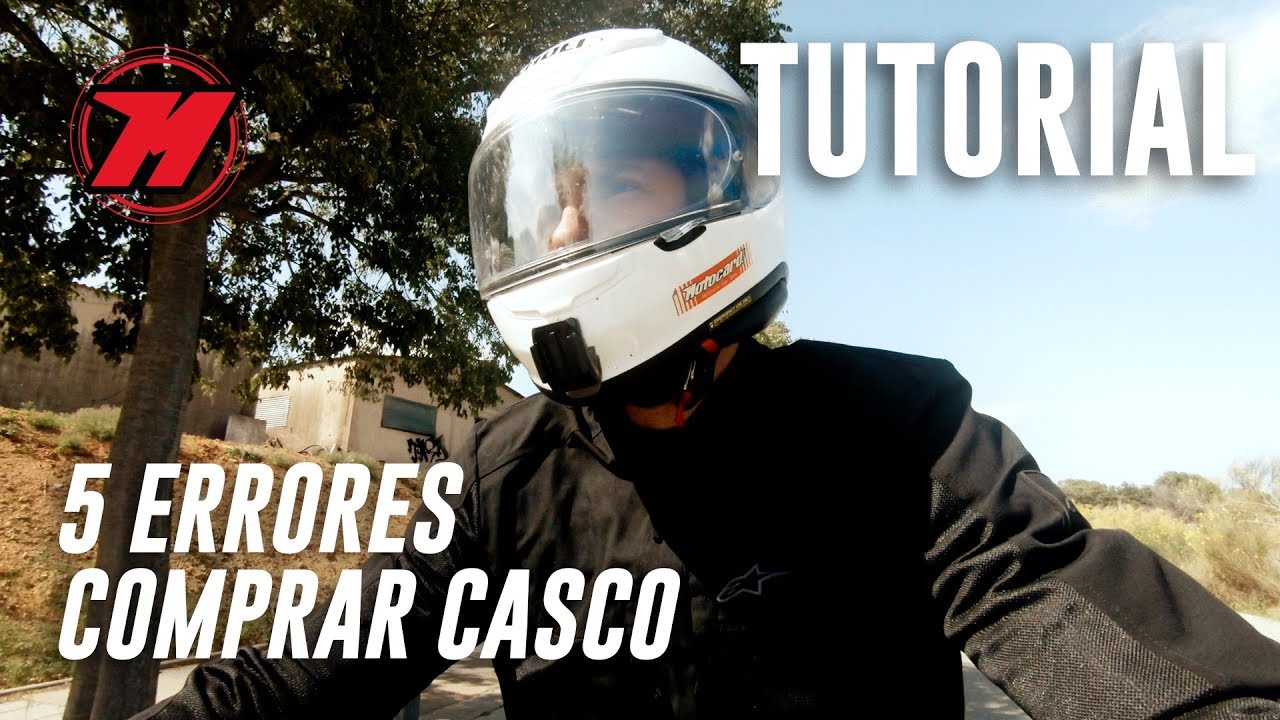 5 ERRORES cuando compras un CASCO DE MOTO. ¡No te equivoques! 🤔🤔