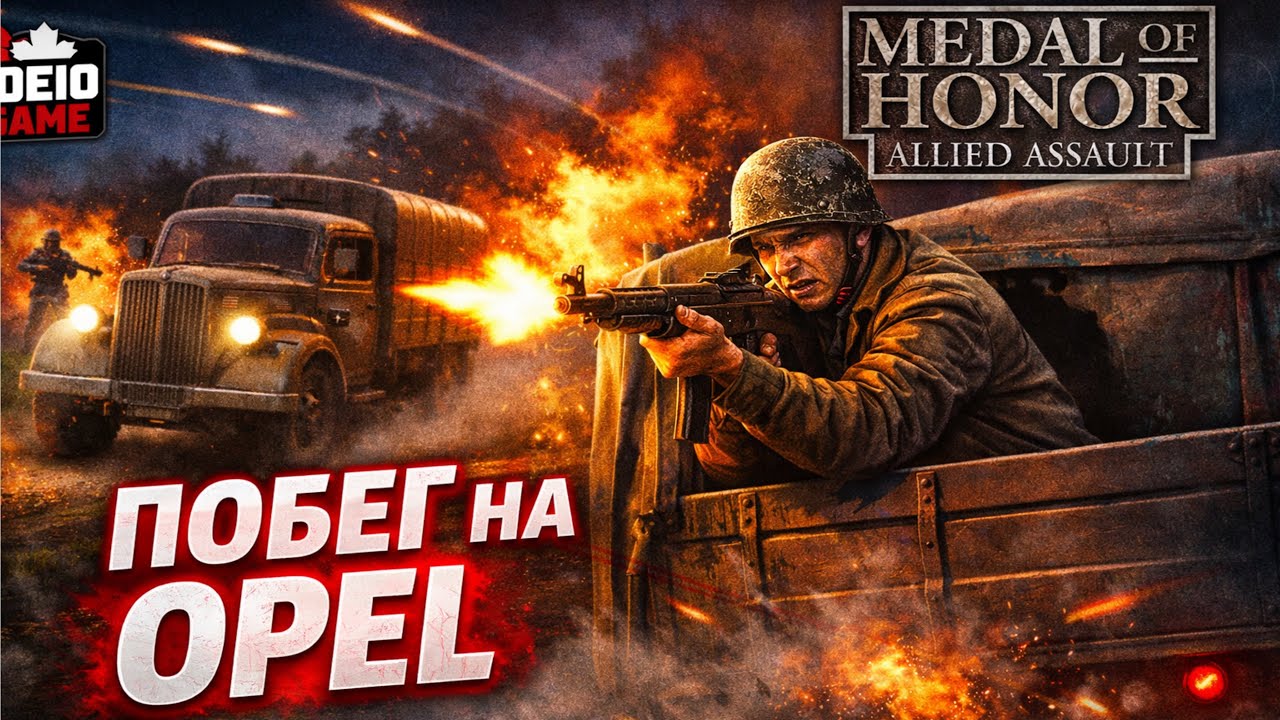 НОРМАНДИЯ В ТЕНИ! СТЕЛС МИССИЯ И ПОБЕГ НА ВРАЖЕСКОМ OPEL  |  Medal of Honor: Allied Assault #5