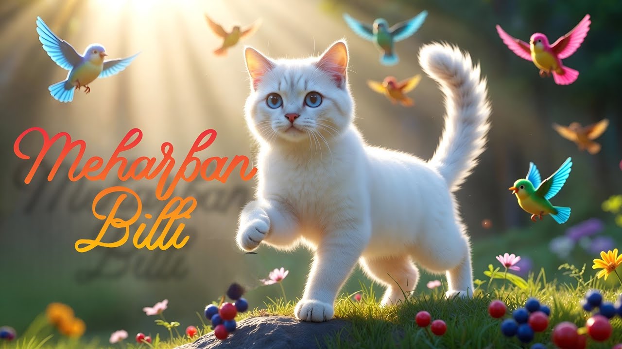 Kind-Hearted Cat’s Emotional Jungle Story 🐱🌿 | Full Animated Kids Film 🎬✨ | Family Entertainment