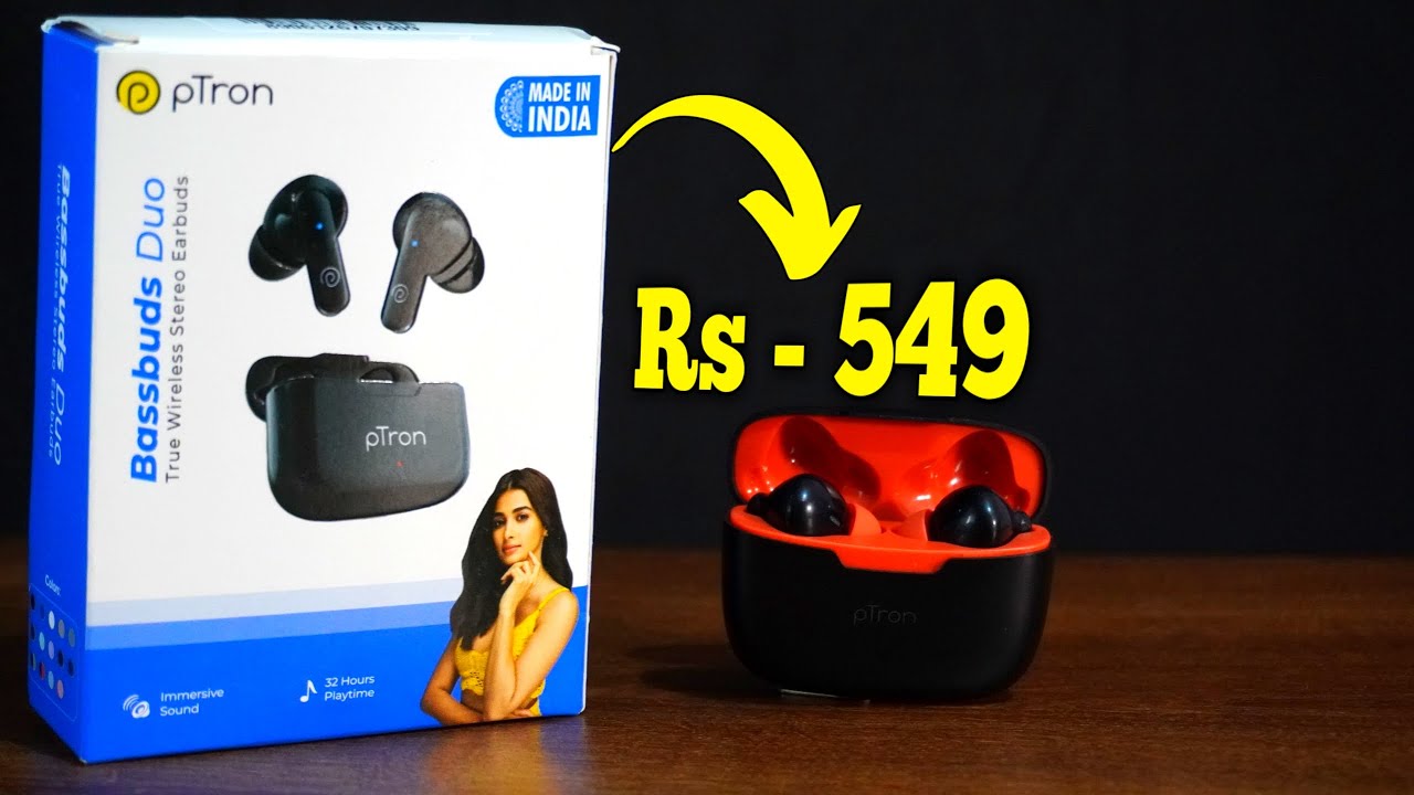 PTron Earbuds Good or not || Best Earbuds under 500 || Ptron earbuds Unboxing and Review