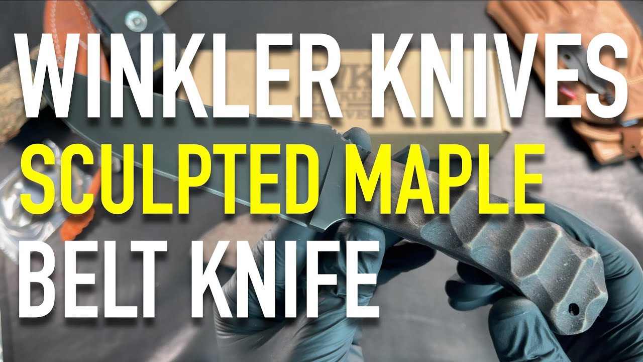 Belt Knife by Winkler Knives: Most hesitant purchase - 윙클러 벨트 나이프 리뷰 [자막지원]