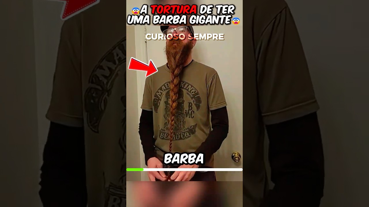 O PERIGO ESCONDIDO EM UMA BARBA GIGANTE! #curiosidade #curiosidades #interesante