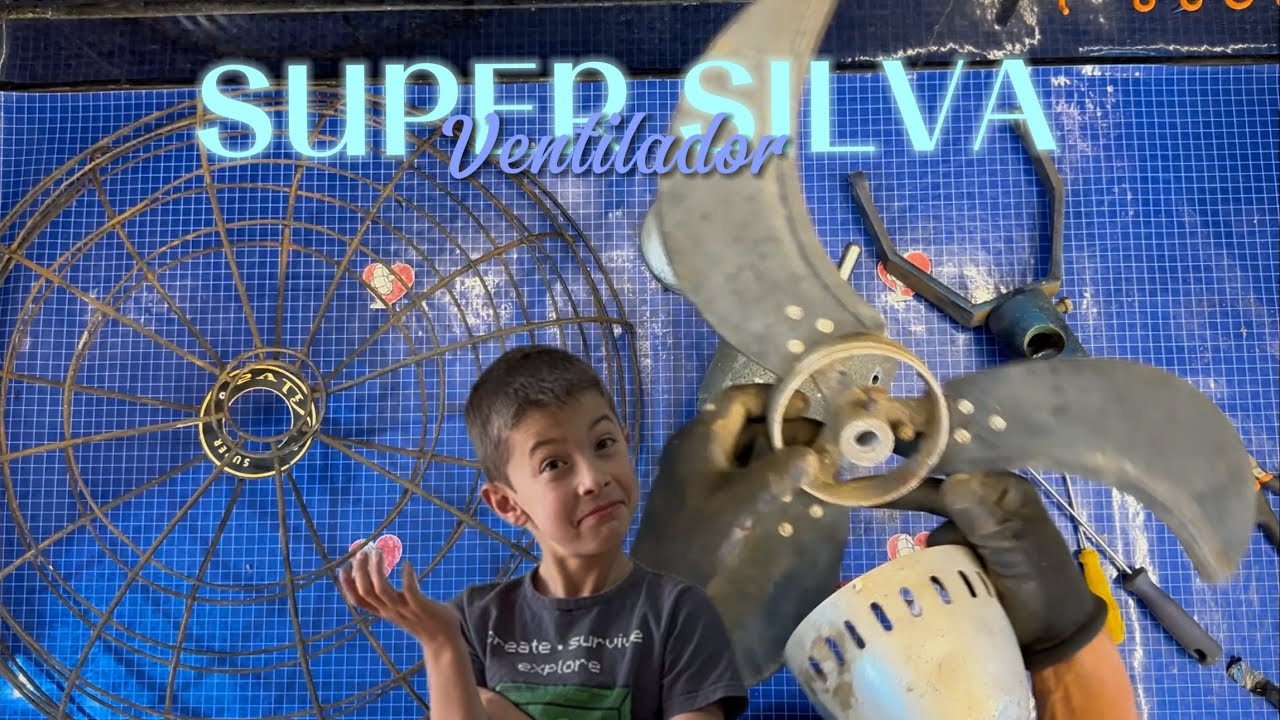 RESTAUREI O VENTILADOR DE PAREDE SUPER SILVA 