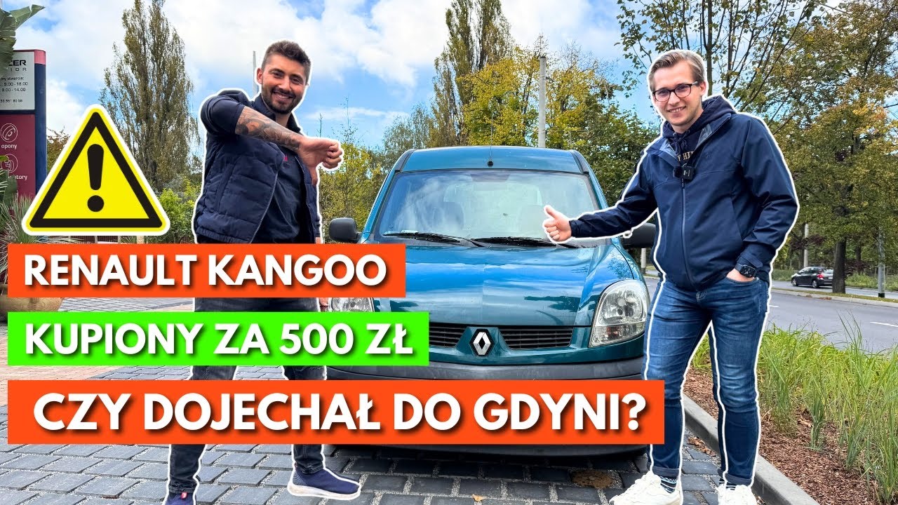 Czy Auto za 500 zł Wytrzyma Trasę do Gdyni❓ Renault Kangoo