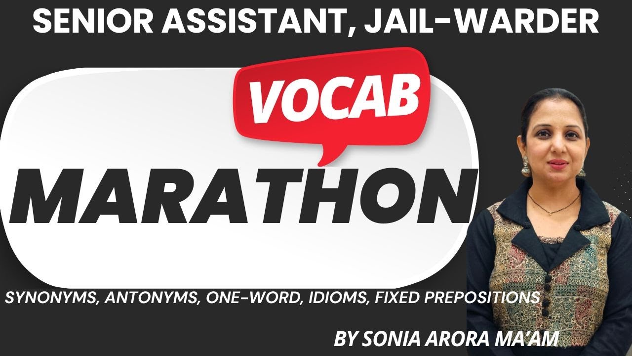 English Marathon - by Sonia Arora Mam- ਸਿੱਖੋ ਇੰਗਲਿਸ਼ ਹੁਣ ਪੰਜਾਬੀ ਦੀ ਤਰ੍ਹਾਂ ਸੌਖੇ ਢੰਗ਼ ਨਾਲ਼