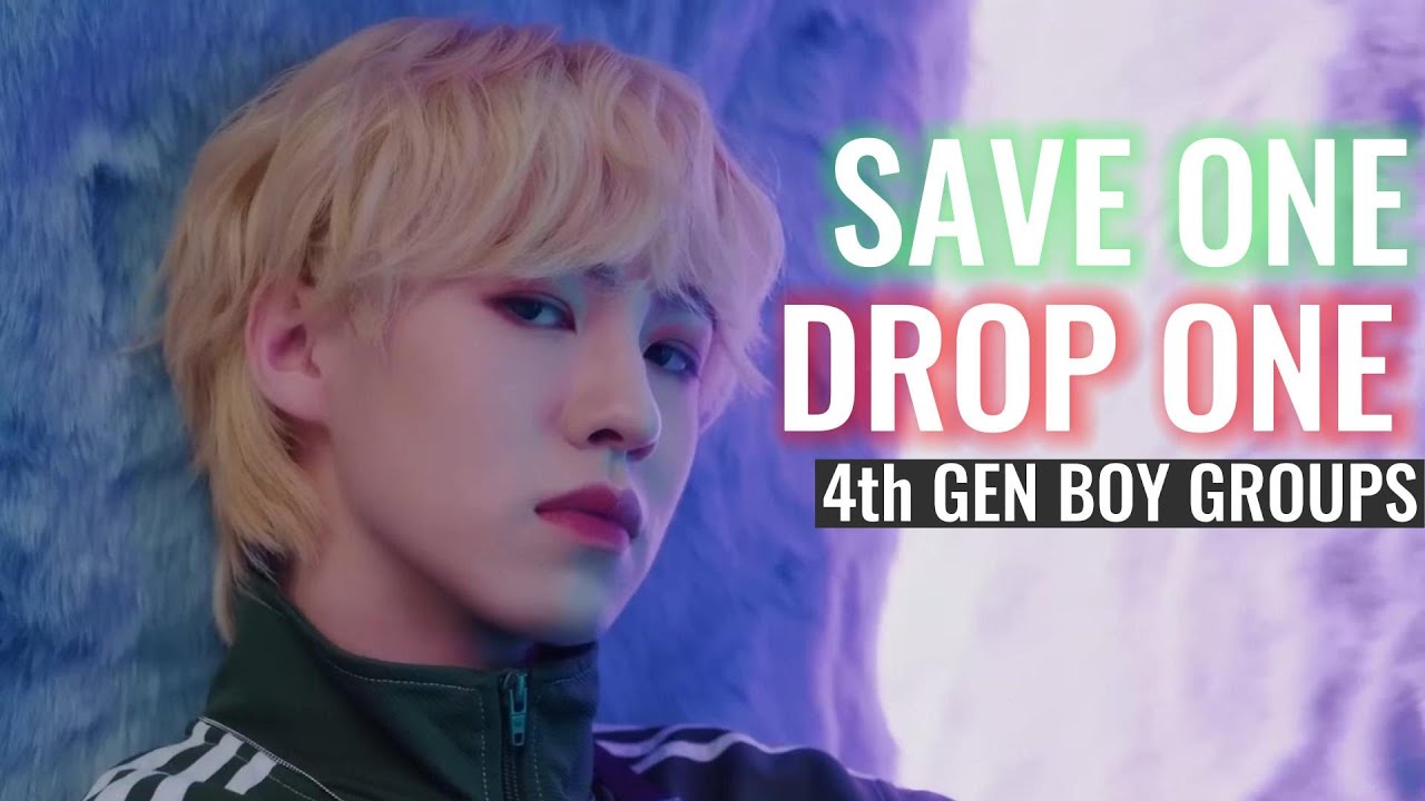 [KPOP GAME] Save One, Drop One | 4th Gen Boy Groups