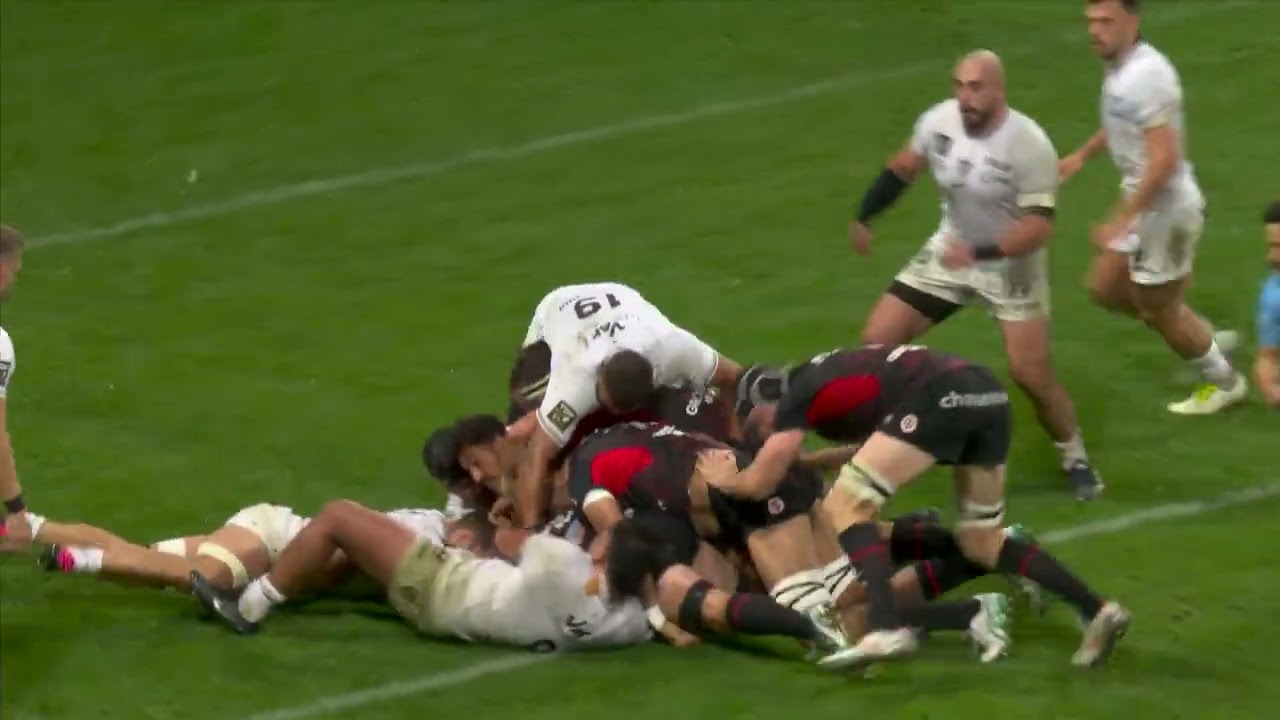 TOP 14 - Essai de Anthony JELONCH 2 (ST) - Stade Toulousain - RC Toulon