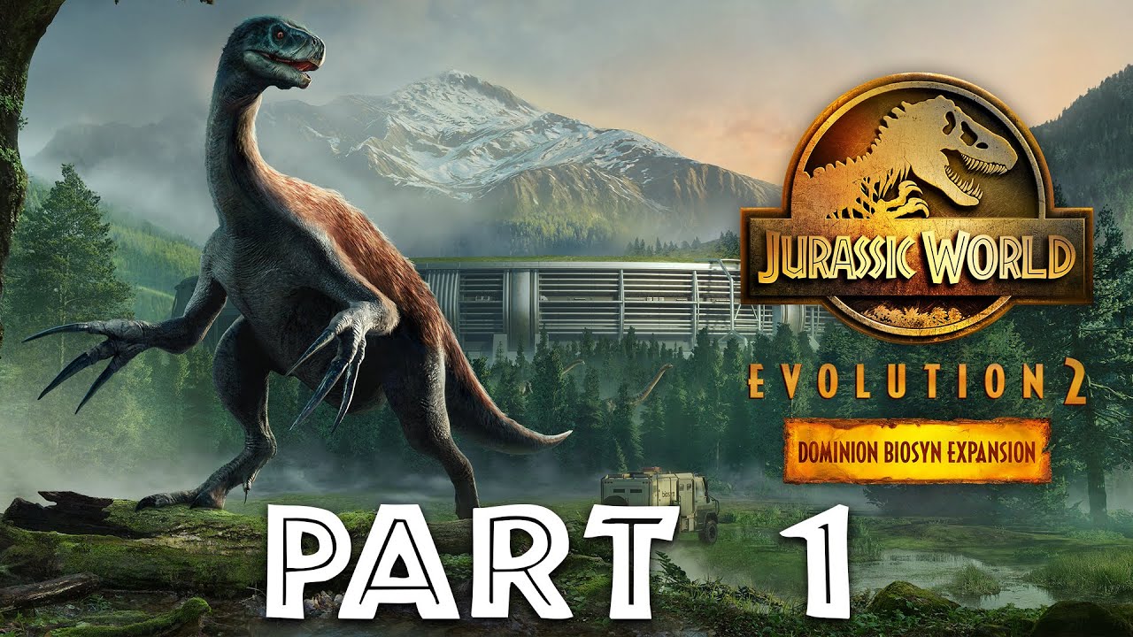 JURASSIC WORLD EVOLUTION 2 (Доминион DLC) Игровой процесс дополнения Dominion Biosyn. Прохождение...