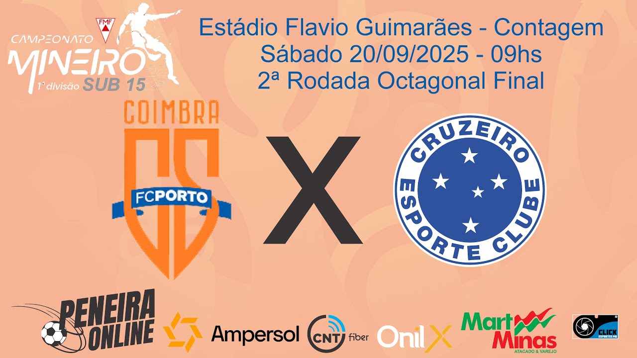 Coimbra FC Porto x Cruzeiro - Sub15