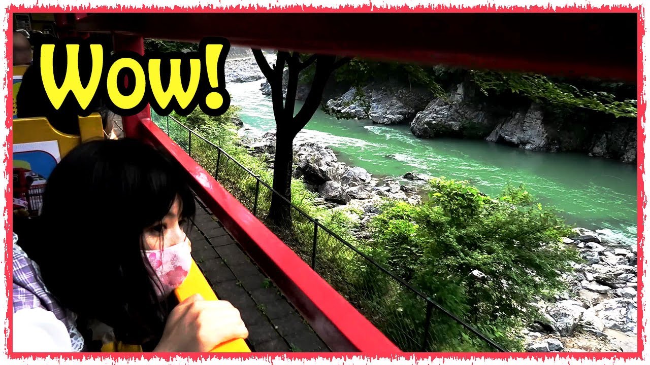 [4K] O incr&iacute;vel trem tur&iacute;stico de Sagano ~ Arashiyama, Kyoto