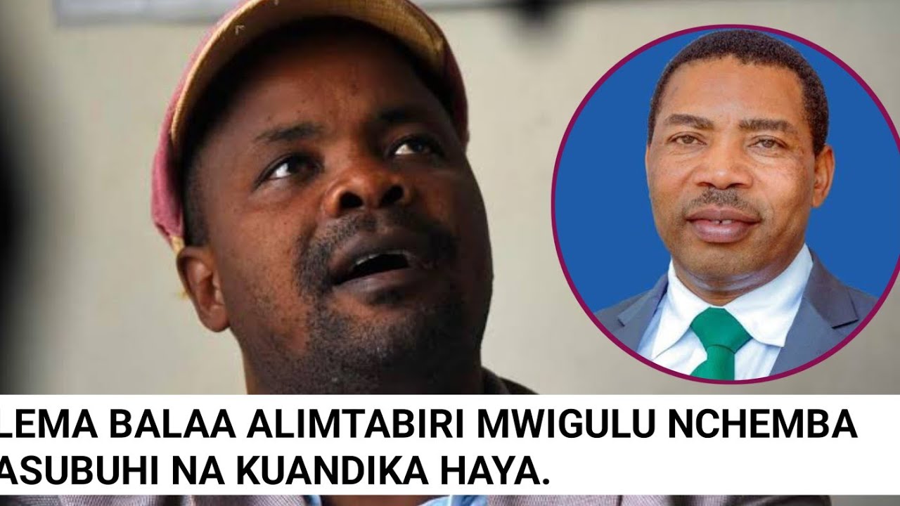 GODBLESS LEMA BALAA SIKIA ALIVYOENDELEZA UNABII, ALITABIRI MWIGULU KUCHAGULIWA LEO.