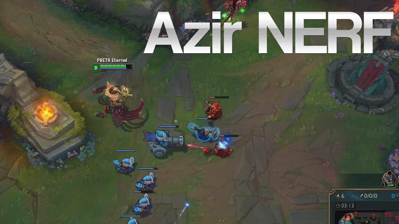 [PBE] Azir'in Kalkanı Tekrar Eklendi!