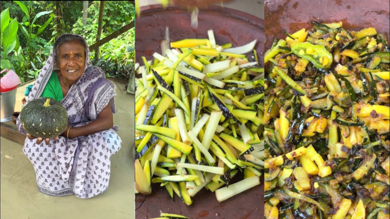 Pumpkin Skin & Potato Stir Fry | Simple Bengali Homestyle Cooking