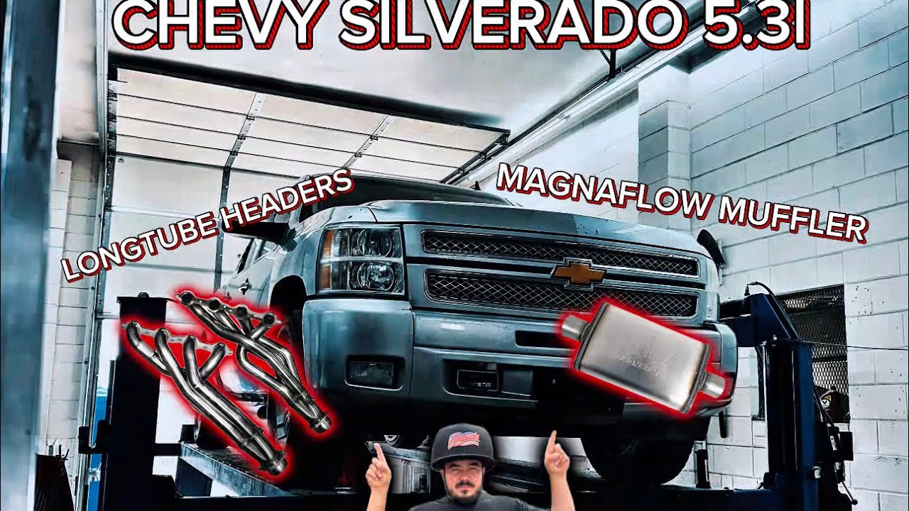 SILVERADO W/ LONGTUBE HEADERS 3IN EXHAUST W/MAGNAFLOW